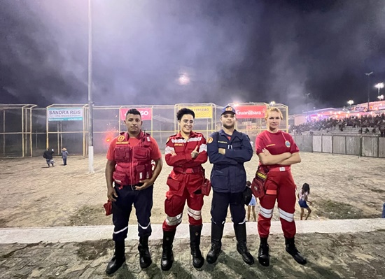 Bombeiros civis completam 25 dias de muito trabalho e dedicação nos festejos juninos de Estância