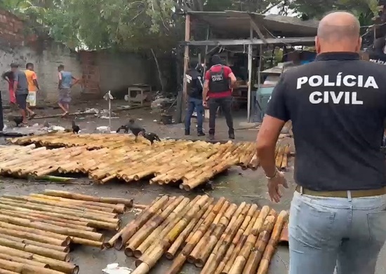 Fábrica ilegal de fogos de artifício é interditada em Estância