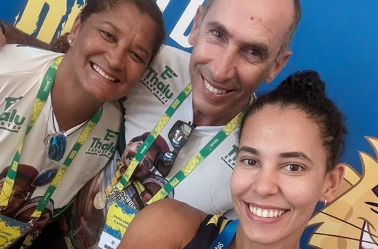 Conexão entre pai e filha no compromisso com o esporte faz parte do percurso de Duda Lisboa à medalha de ouro