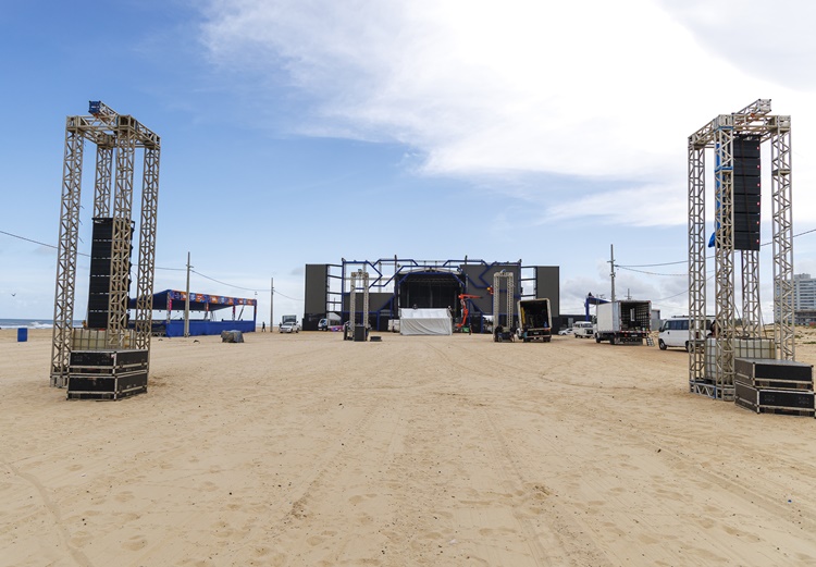 Montagem do Verão Sergipe 2026 em Aracaju entra em reta final e proximidade do evento contagia sergipanos e turistas